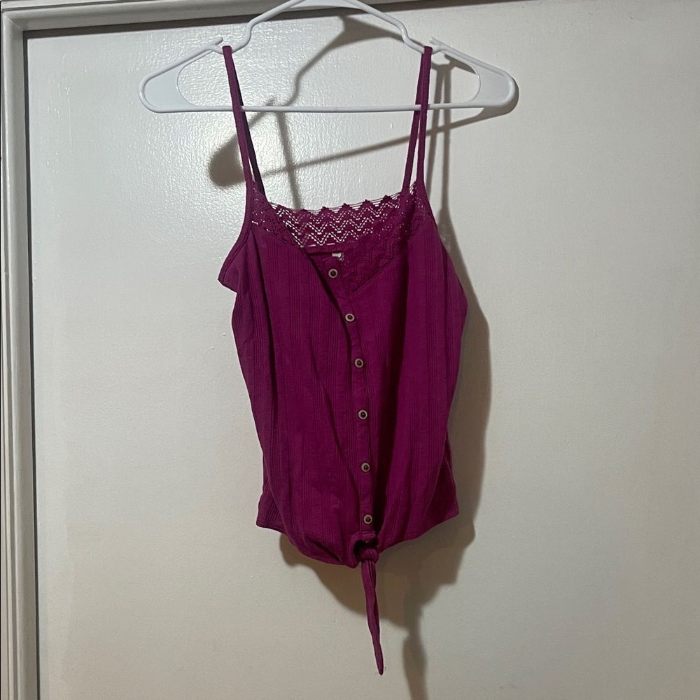 Women's midd Magenta tank Top size extra small new with tag